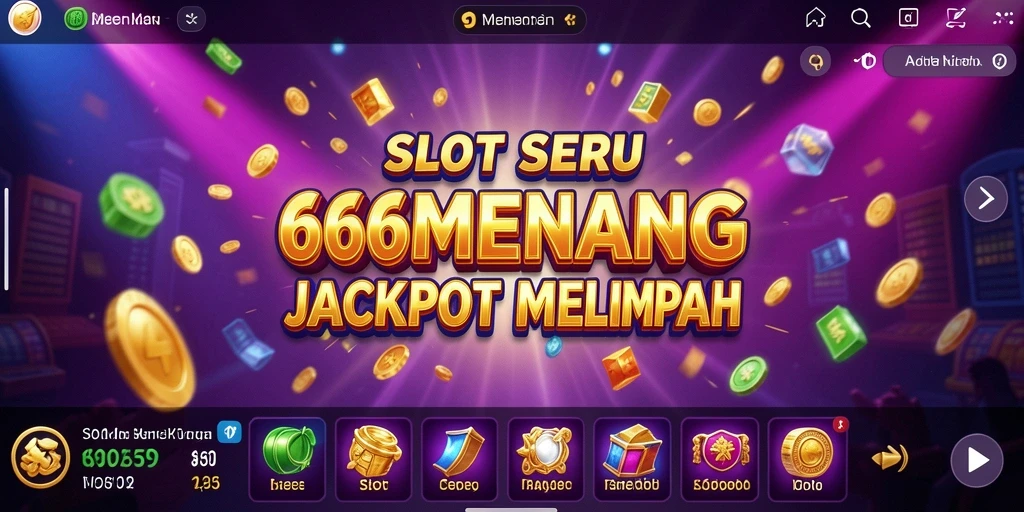 Tampilan menarik dari gameplay Slot di 666MENANG.