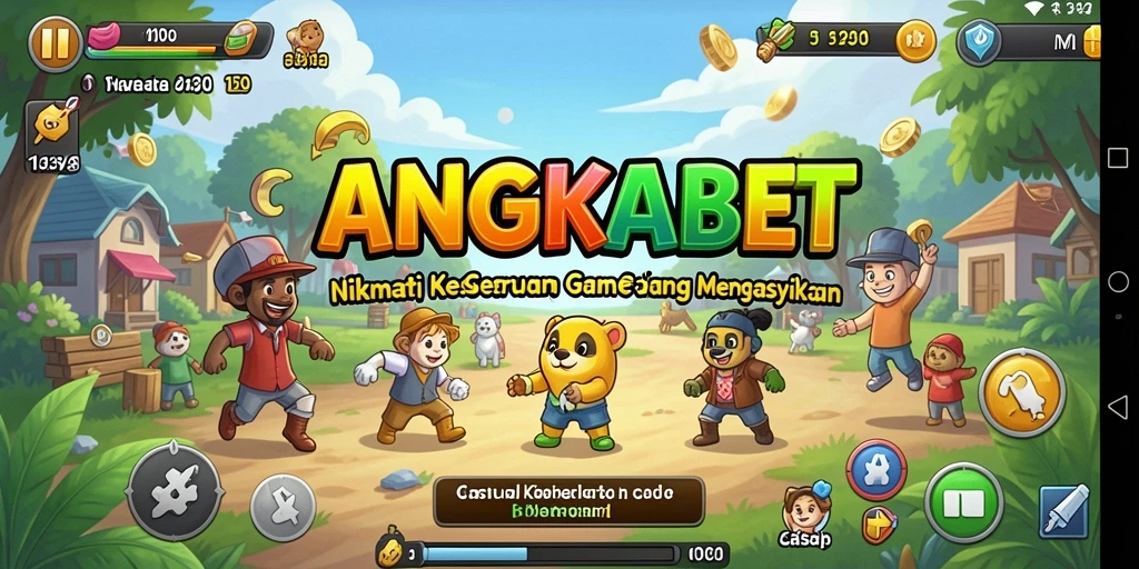 Tampilan gameplay ANGKABET yang seru dan penuh tantangan.