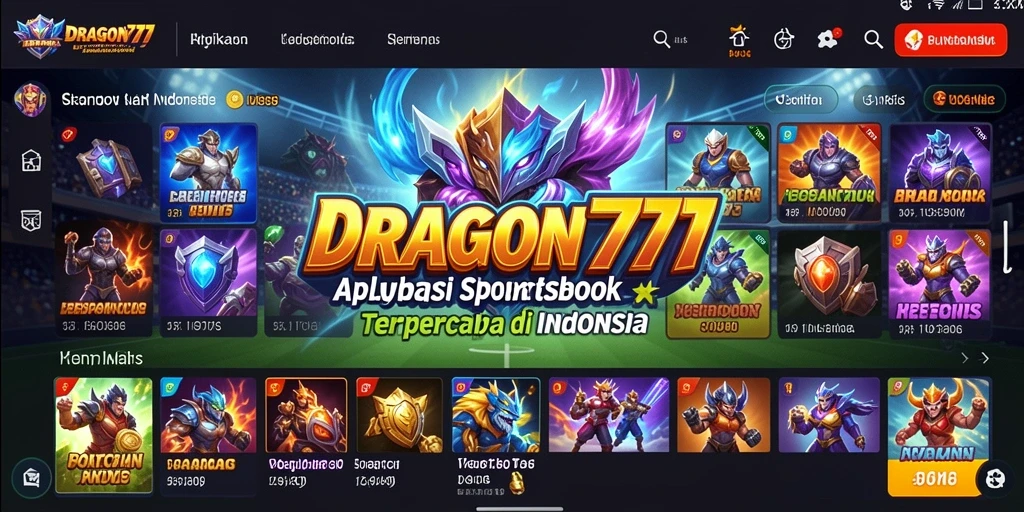 Screenshot gameplay DRAGON777 menunjukkan keseruan taruhan olahraga.