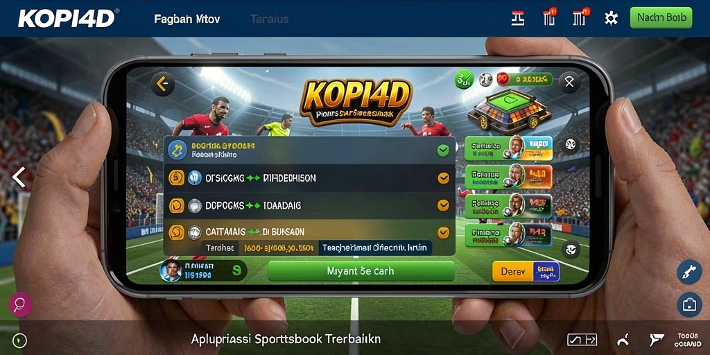 Tampilan gameplay dalam aplikasi KOPI4D yang menarik dan interaktif.