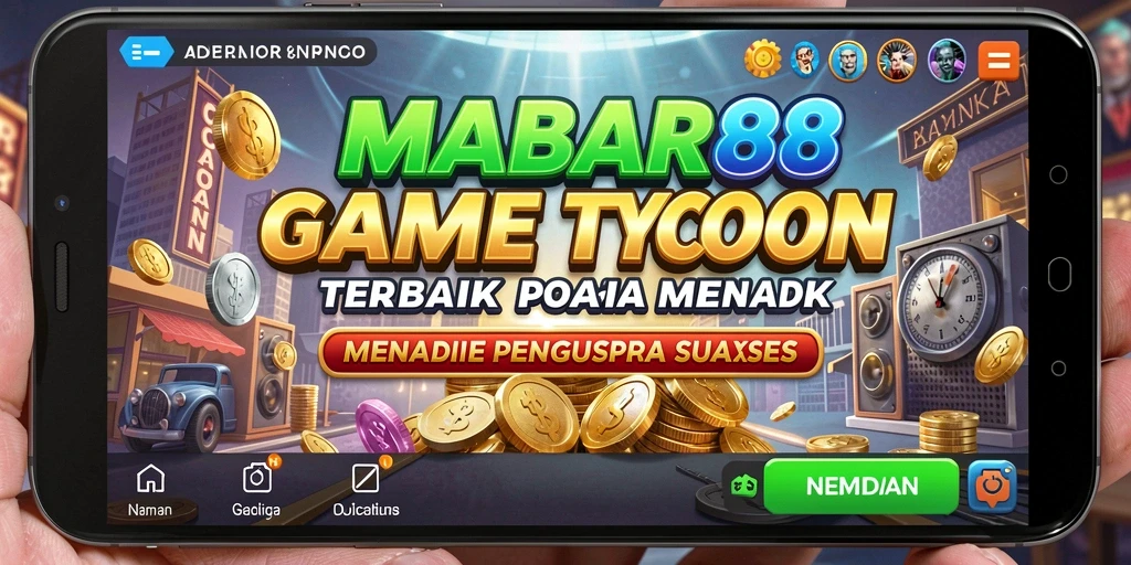 Tampilan gameplay MABAR88 dengan elemen Tycoon yang menarik.