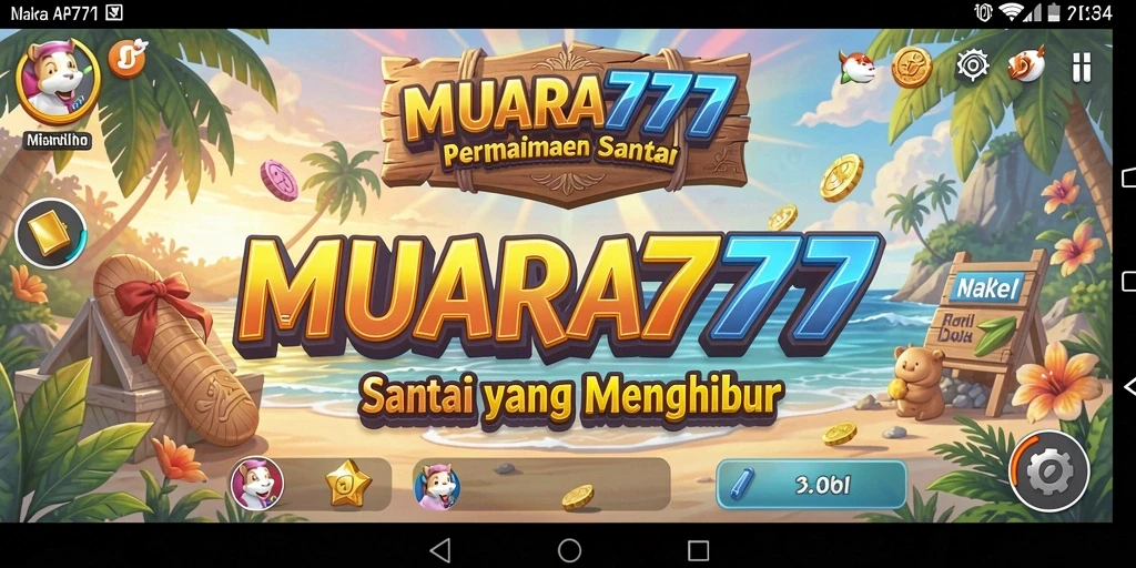 Screenshot gameplay MUARA777 menampilkan momen-momen seru dalam permainan santai.