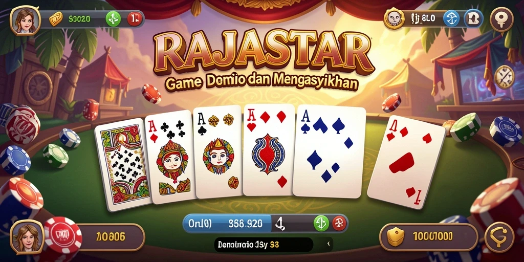 Tampilan gameplay RAJASTAR yang mendebarkan dan interaktif.