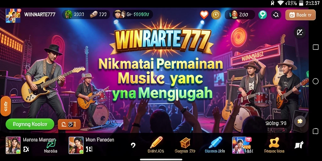 Tampilan gameplay menarik dan interaktif dari WINRATE777.
